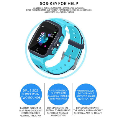 KidPro Smartwatch: GPS Tracker Wristwatch for Kids