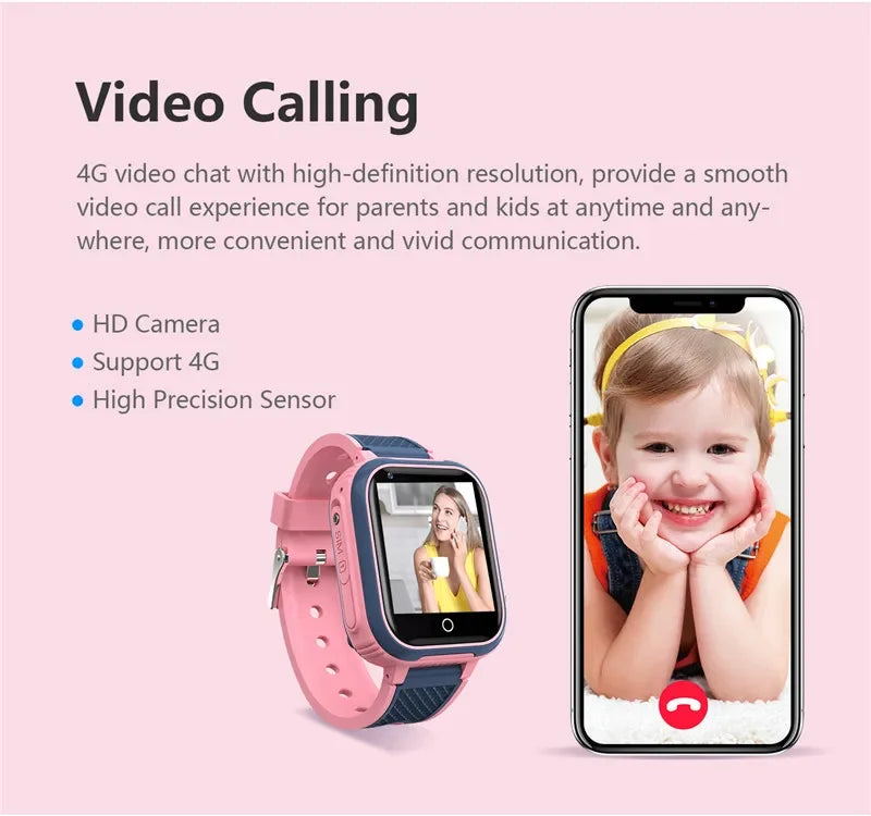 Guardian Gear 4G Kids Smart Watch Phone: L21 Waterproof GPS Tracker