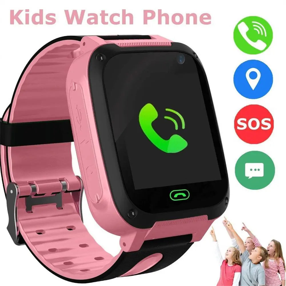 Kids Smart Adventure Watch: S4 Waterproof Touch Screen with GPS Locator