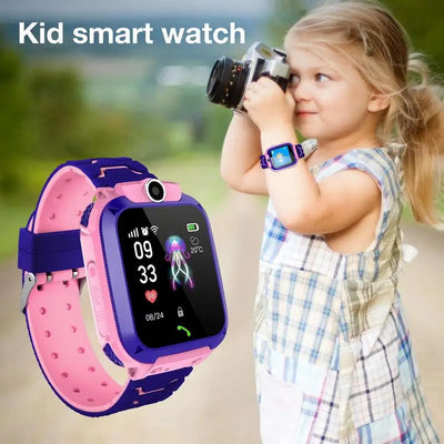 ExplorerPro Kids Smart Watch: GPS Voice Call SOS Waterproof